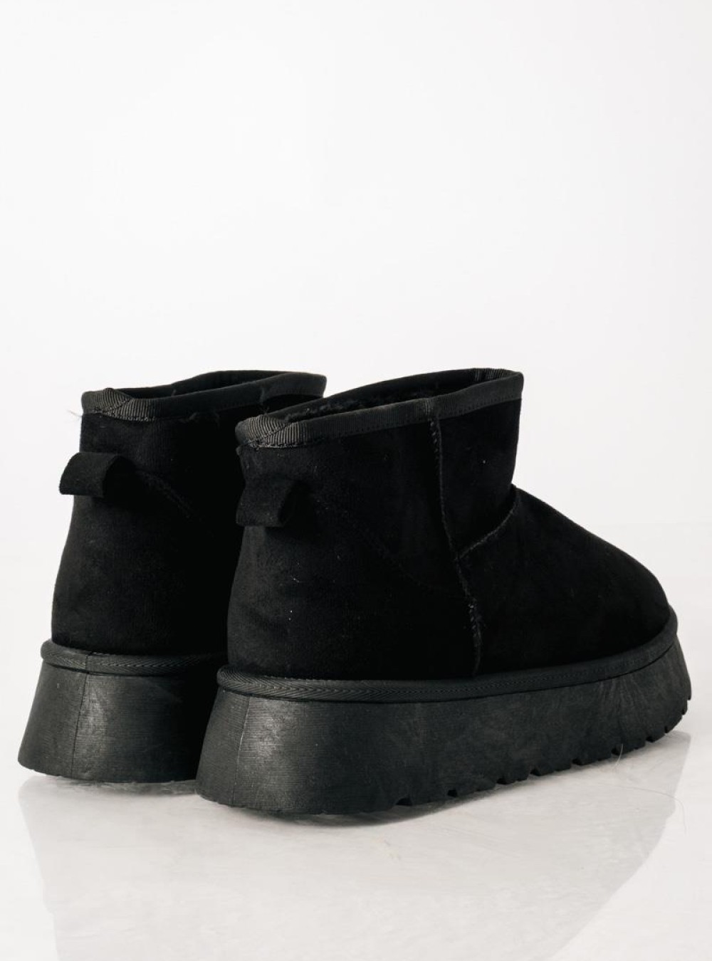 ZAK Γυναικεία μποτάκια suede με εσωτερική γούνα ΜΑΥΡΟ ZAK Γυναικεία μποτάκια suede με εσωτερική γούνα ΜΑΥΡΟ