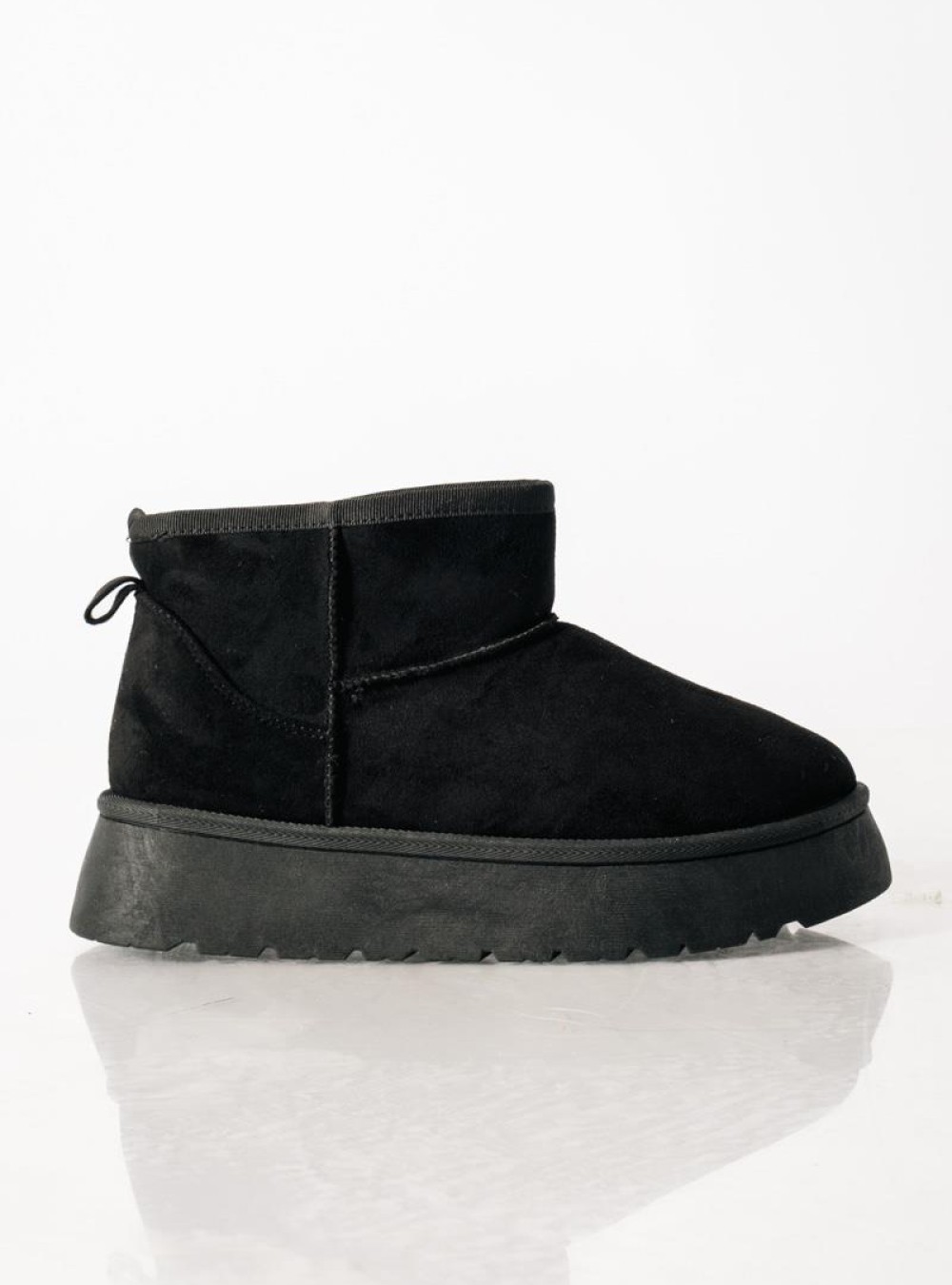 ZAK Γυναικεία μποτάκια suede με εσωτερική γούνα ΜΑΥΡΟ ZAK Γυναικεία μποτάκια suede με εσωτερική γούνα ΜΑΥΡΟ