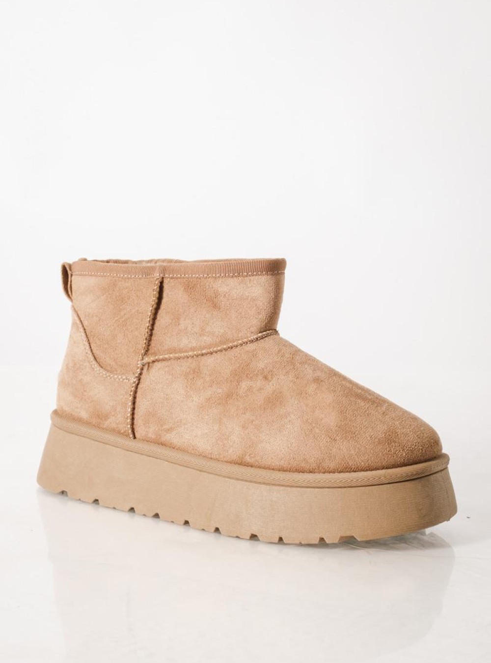 ZAK Γυναικεία μποτάκια suede με εσωτερική γούνα ΜΠΕΖ ZAK Γυναικεία μποτάκια suede με εσωτερική γούνα ΜΠΕΖ