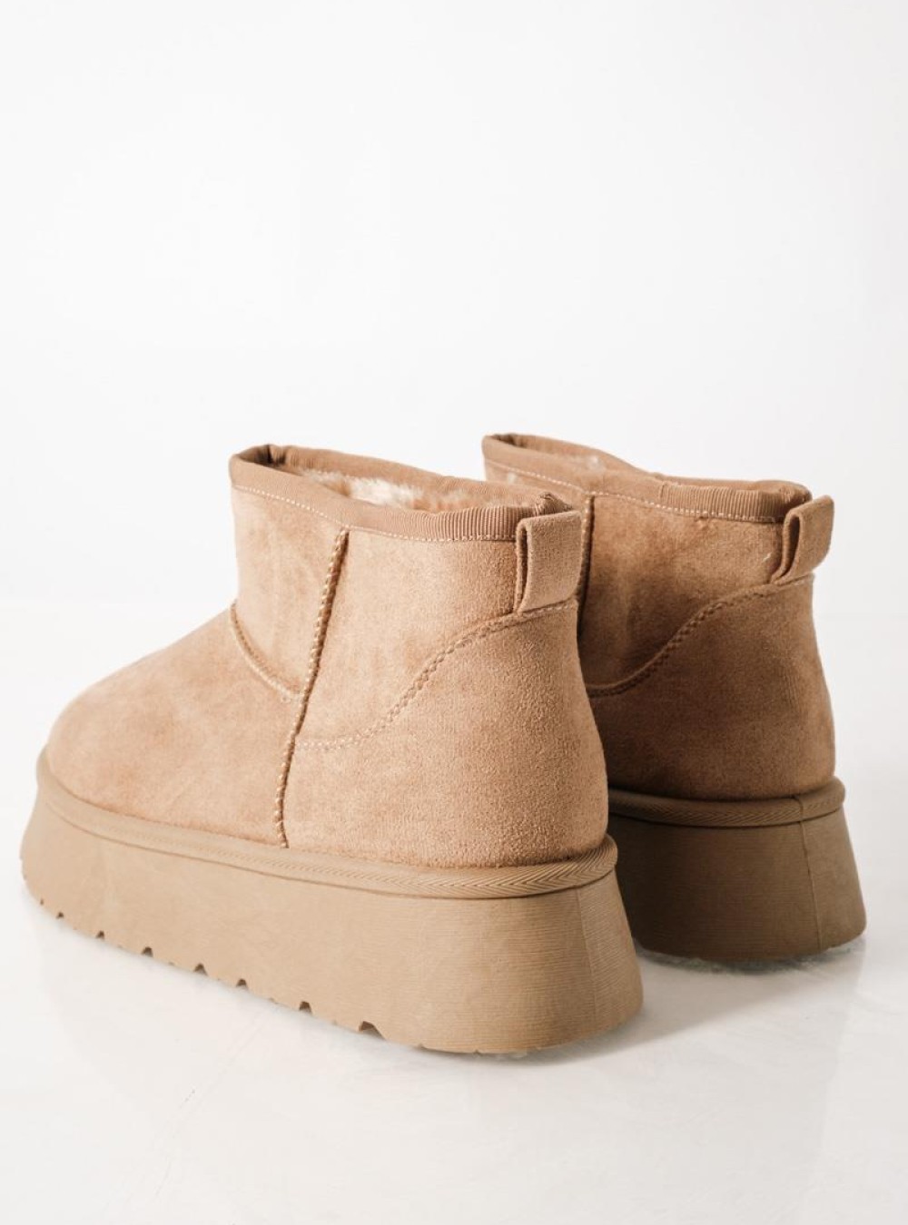 ZAK Γυναικεία μποτάκια suede με εσωτερική γούνα ΜΠΕΖ ZAK Γυναικεία μποτάκια suede με εσωτερική γούνα ΜΠΕΖ