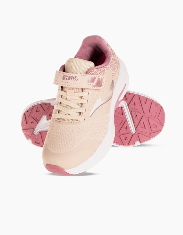 JOMA αθλητικά για κορίτσια με velcro ΡΟΖ