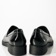 RAGAZZA λουστρίνι flat loafers ΜΑΥΡΟ