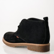 Ragazza suede δερμάτινα oxford μποτάκια ΜΑΥΡΟ