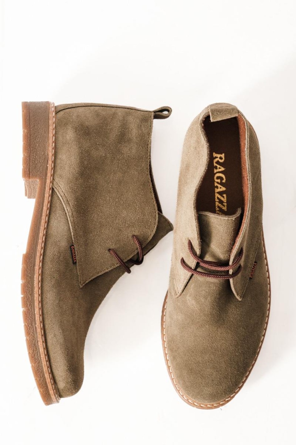 Ragazza suede δερμάτινα oxford μποτάκια ΛΑΔΙ