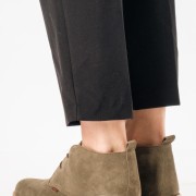 Ragazza suede δερμάτινα oxford μποτάκια ΛΑΔΙ