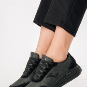 JOMA γυναικεία sneakers με πάτο MEMORY FOAM ΜΑΥΡΟ
