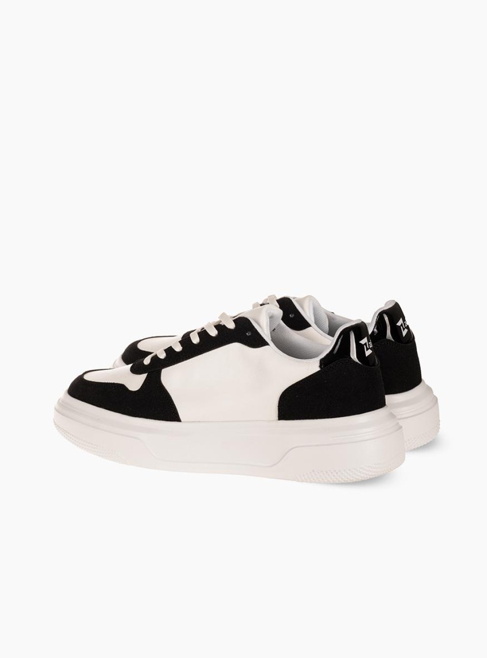 ZAK Ανδρικά sneakers με έντονη αντίθεση χρωμάτων ΑΣΠΡΟ/ΜΑΥΡΟ ZAK Ανδρικά sneakers με έντονη αντίθεση χρωμάτων ΑΣΠΡΟ/ΜΑΥΡΟ