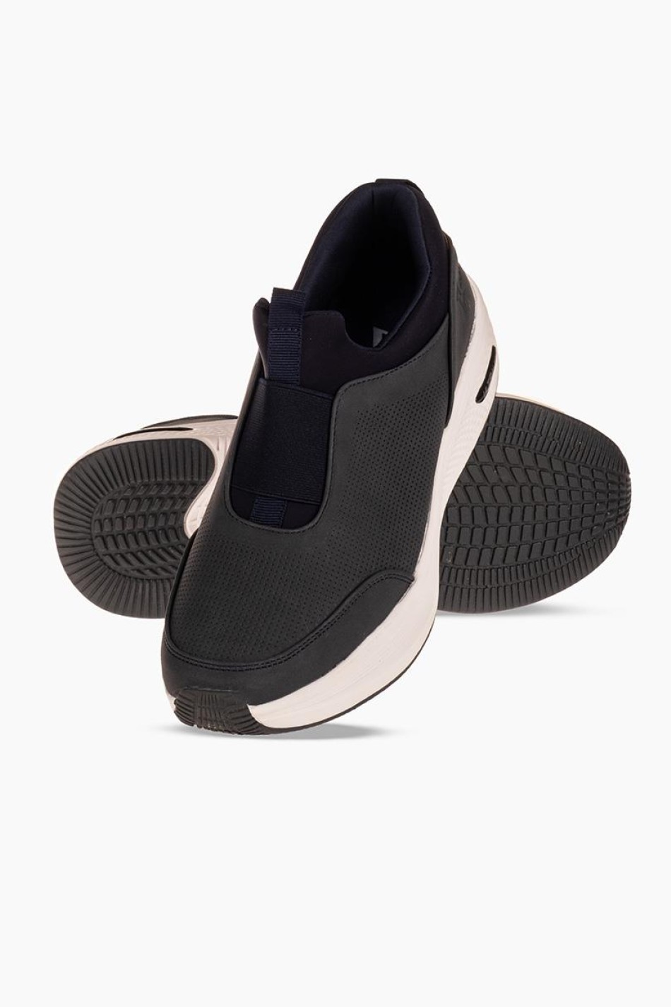 ZAK ανδρικό slip-on sneaker με εύκολη εφαρμογή χωρίς κορδόνια ΜΠΛΕ