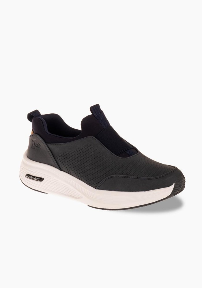 ZAK ανδρικό slip-on sneaker με εύκολη εφαρμογή χωρίς κορδόνια ΜΠΛΕ