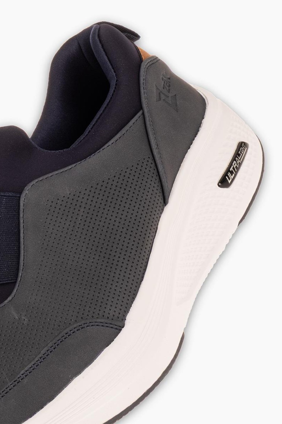 ZAK ανδρικό slip-on sneaker με εύκολη εφαρμογή χωρίς κορδόνια ΜΠΛΕ