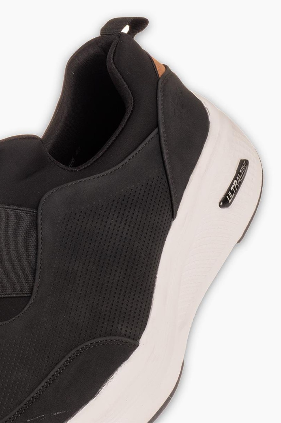ZAK ανδρικό slip-on sneaker με εύκολη εφαρμογή χωρίς κορδόνια ΜΑΥΡΟ