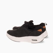 ZAK ανδρικό slip-on sneaker με εύκολη εφαρμογή χωρίς κορδόνια ΜΑΥΡΟ