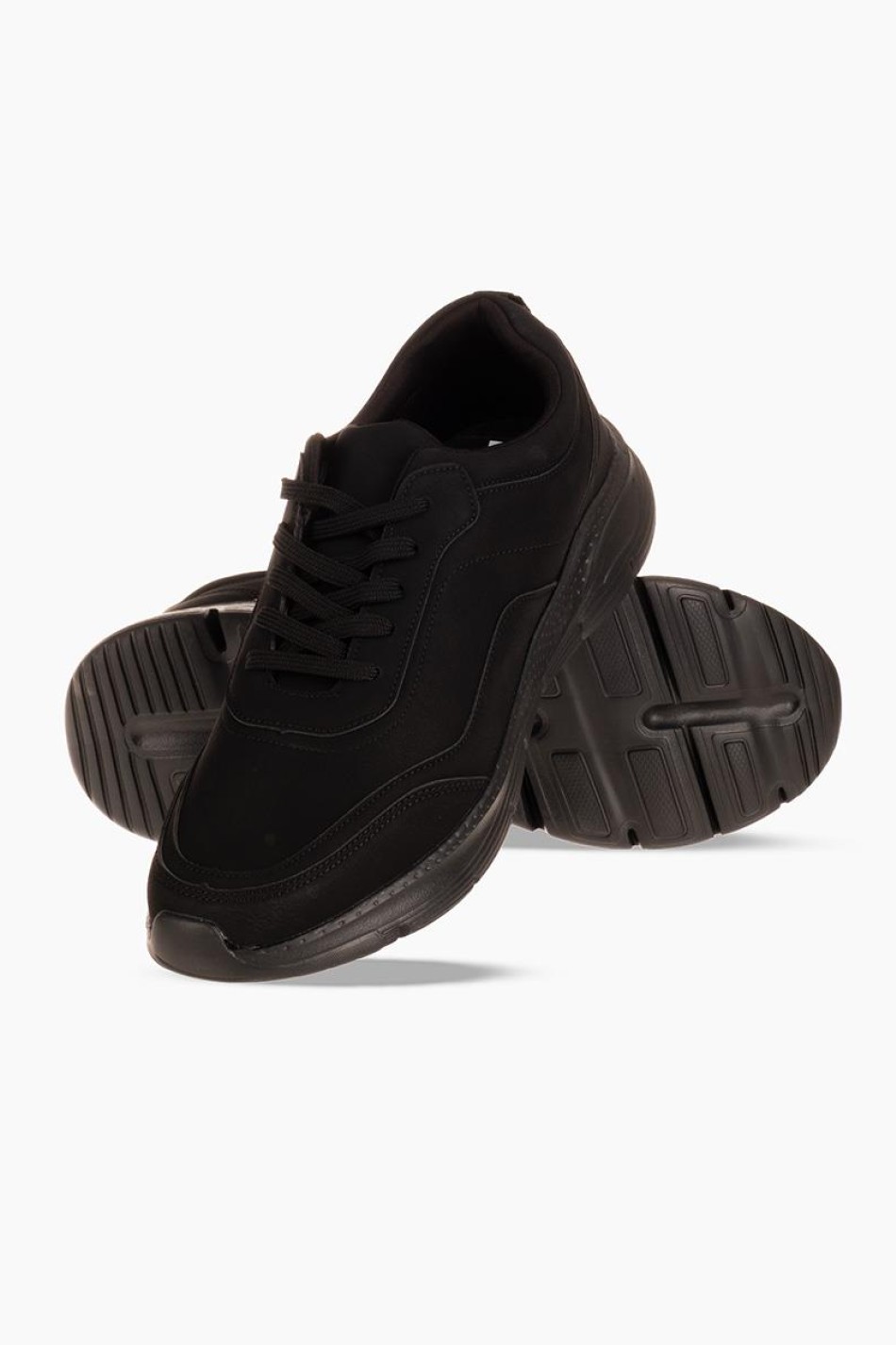 ZAK Ανδρικό sneaker σε μεγάλα μεγέθη ΜΑΥΡΟ