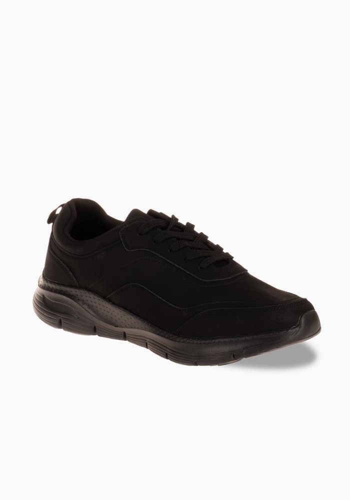ZAK Ανδρικό sneaker σε μεγάλα μεγέθη ΜΑΥΡΟ