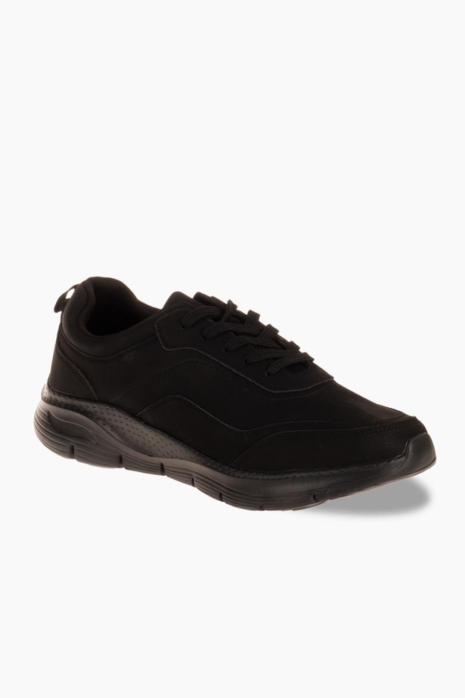ZAK Ανδρικό sneaker σε μεγάλα μεγέθη ΜΑΥΡΟ