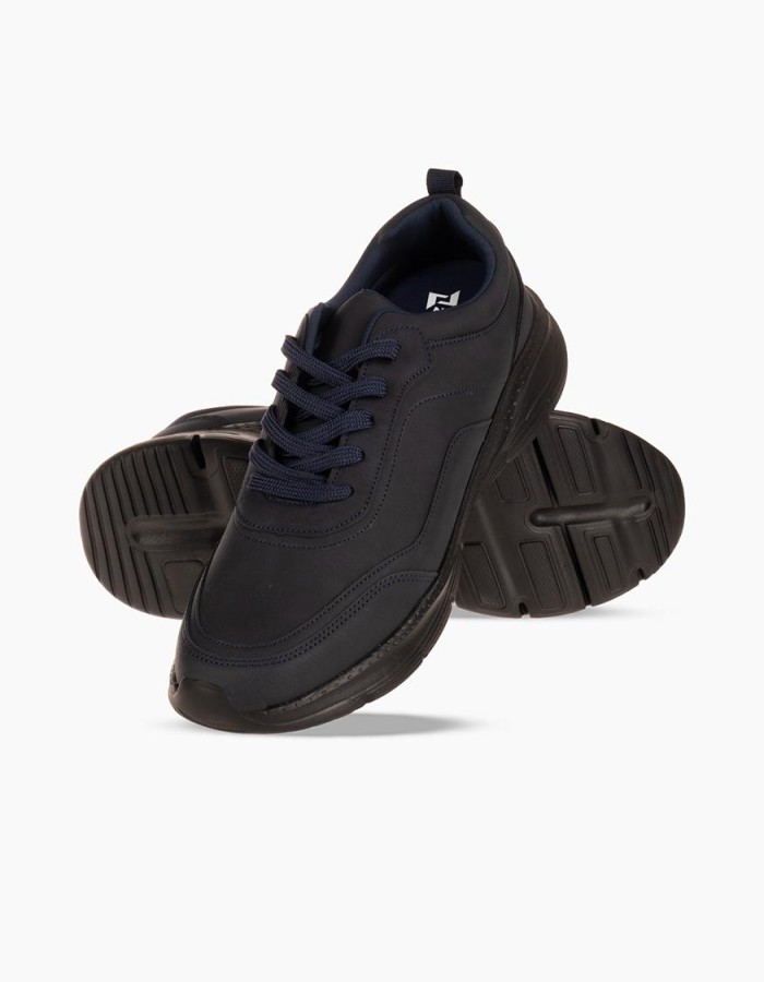 ZAK Ανδρικό sneaker σε μεγάλα μεγέθη ΜΠΛΕ