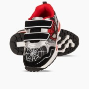 Sneakers για αγόρια με διπλό velcro και φωτάκια στη σόλα ΜΑΥΡΟ Sneakers για αγόρια με διπλό velcro και φωτάκια στη σόλα ΜΑΥΡΟ