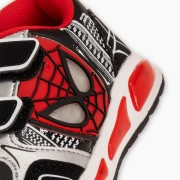 Sneakers για αγόρια με διπλό velcro και φωτάκια στη σόλα ΜΑΥΡΟ Sneakers για αγόρια με διπλό velcro και φωτάκια στη σόλα ΜΑΥΡΟ
