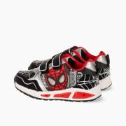 Sneakers για αγόρια με διπλό velcro και φωτάκια στη σόλα ΜΑΥΡΟ Sneakers για αγόρια με διπλό velcro και φωτάκια στη σόλα ΜΑΥΡΟ