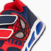 Sneakers για αγόρια με διπλό velcro και φωτάκια στη σόλα ΜΠΛΕ Sneakers για αγόρια με διπλό velcro και φωτάκια στη σόλα ΜΠΛΕ