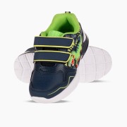 Sneaker για αγόρια με διπλό velcro και σχέδιο δεινόσαυρο ΜΠΛΕ Sneaker για αγόρια με διπλό velcro και σχέδιο δεινόσαυρο ΜΠΛΕ
