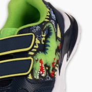 Sneaker για αγόρια με διπλό velcro και σχέδιο δεινόσαυρο ΜΠΛΕ Sneaker για αγόρια με διπλό velcro και σχέδιο δεινόσαυρο ΜΠΛΕ