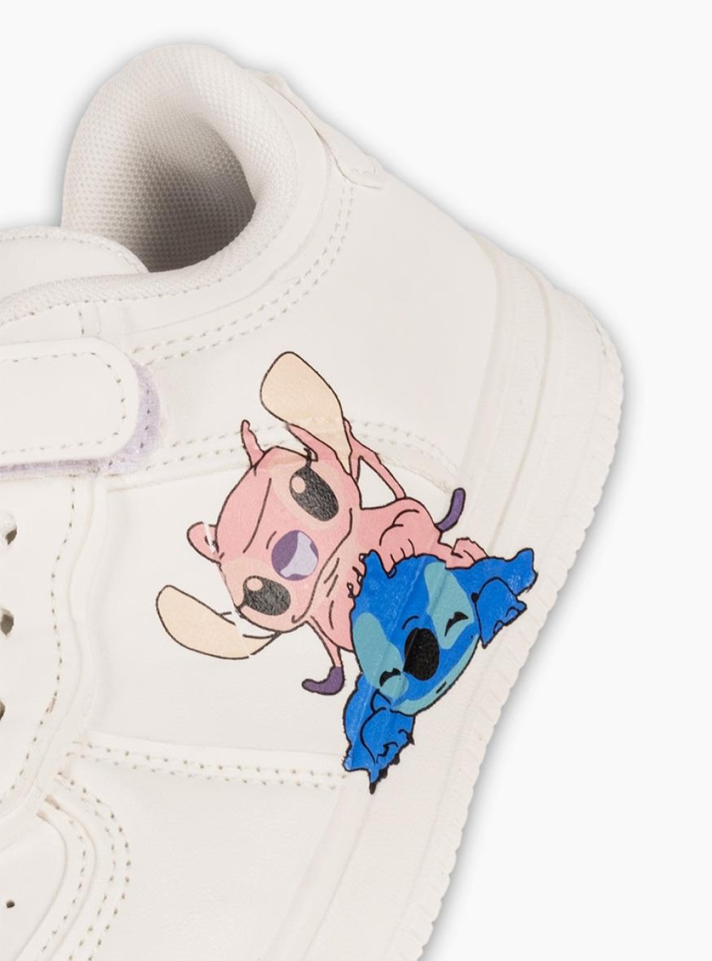 Sneakers για κορίτσι με σχέδιο lilo and stitch ΑΣΠΡΟ