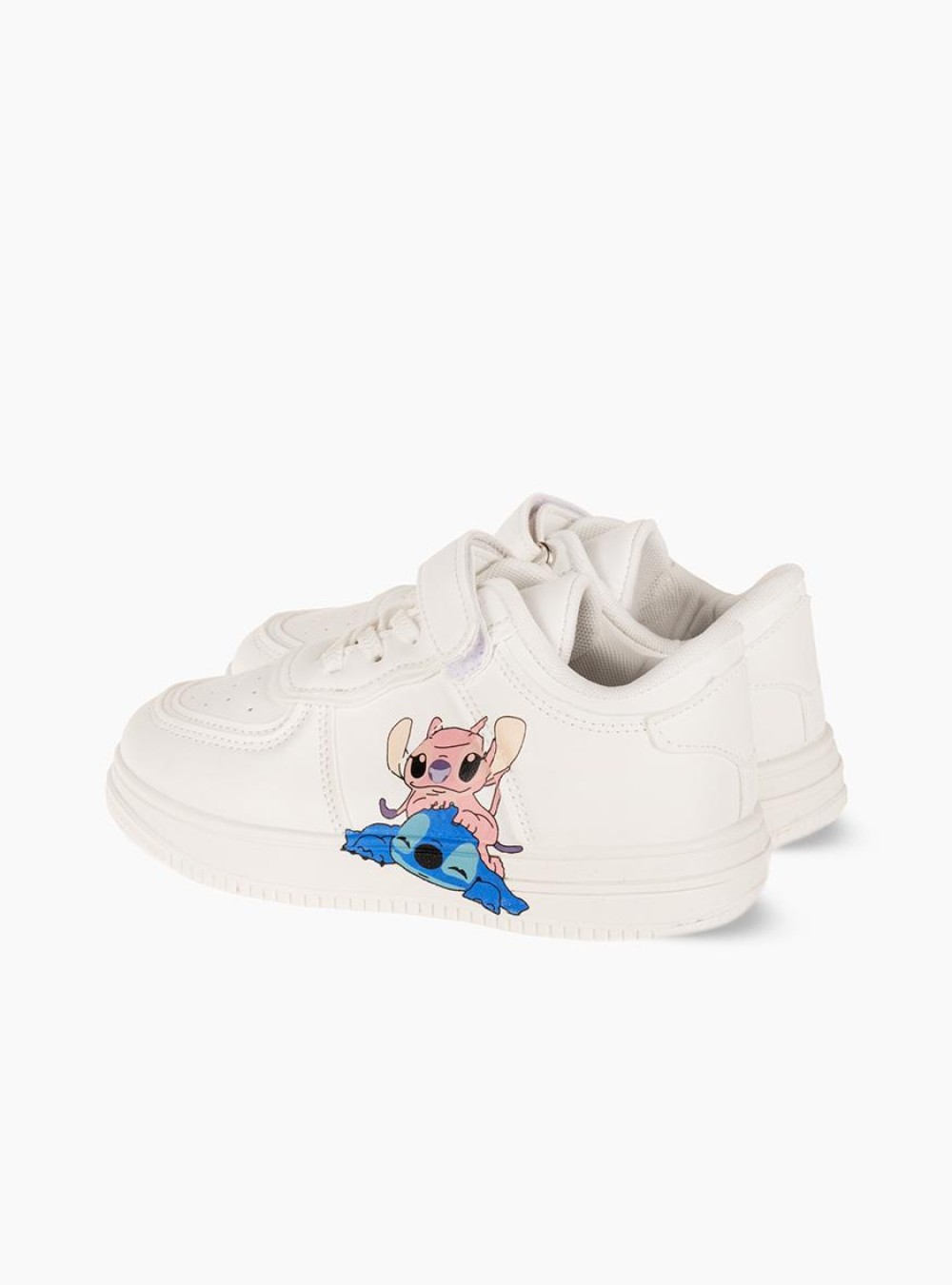 Sneakers για κορίτσι με σχέδιο lilo and stitch ΑΣΠΡΟ