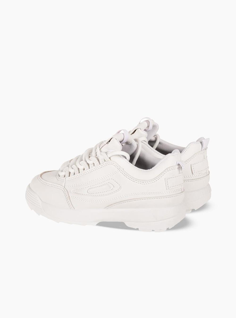 Sneakers για κορίτισα με tracksole ΑΣΠΡΟ Sneakers για κορίτισα με tracksole ΑΣΠΡΟ