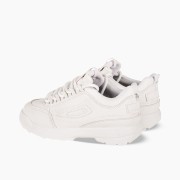 Sneakers για κορίτισα με tracksole ΑΣΠΡΟ Sneakers για κορίτισα με tracksole ΑΣΠΡΟ