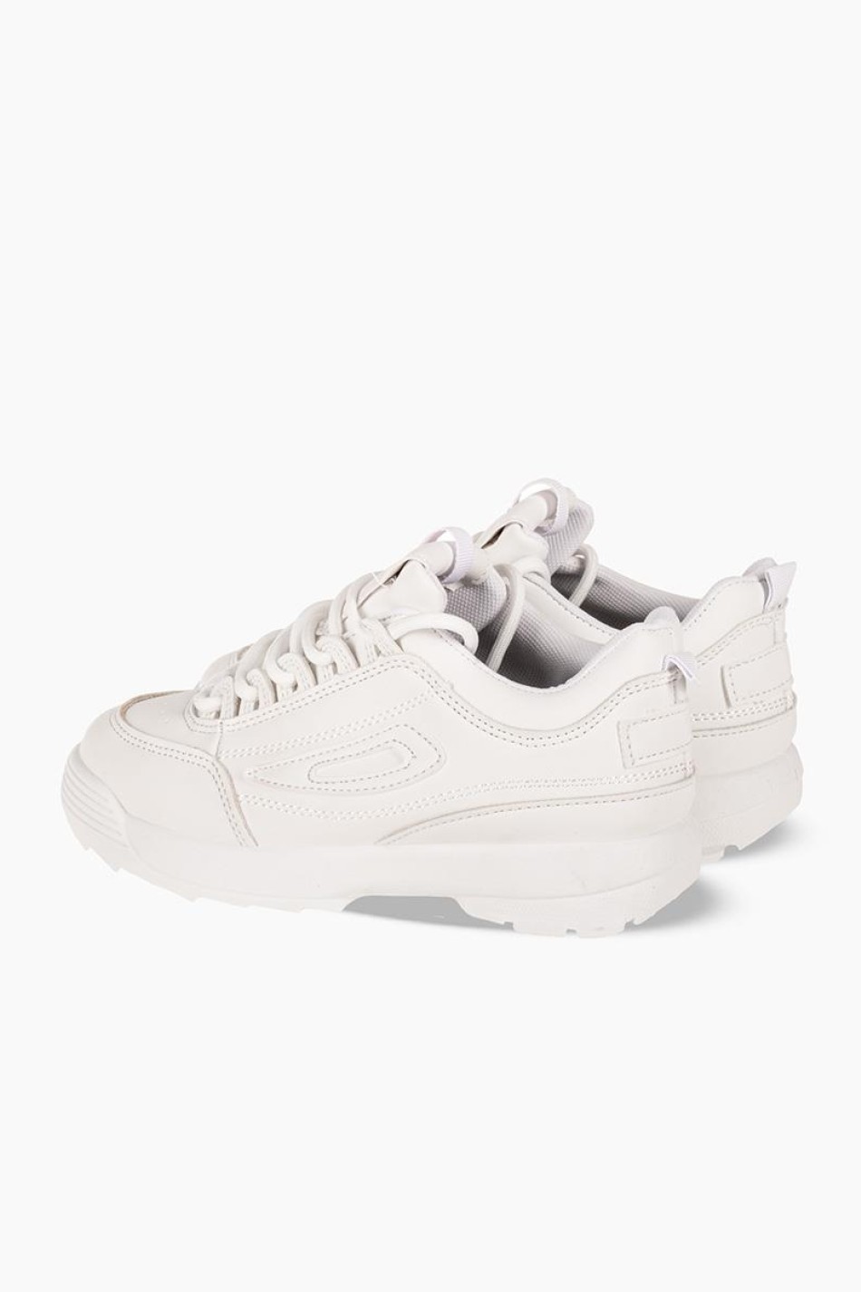 Sneakers για κορίτισα με tracksole ΑΣΠΡΟ Sneakers για κορίτισα με tracksole ΑΣΠΡΟ
