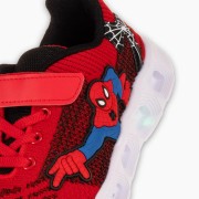 Αθλητικά για αγόρι spiderman με κούμπωμα velcro και φωτάκια στη σόλα ΚΟΚΚΙΝΟ Αθλητικά για αγόρι spiderman με κούμπωμα velcro και φωτάκια στη σόλα ΚΟΚΚΙΝΟ