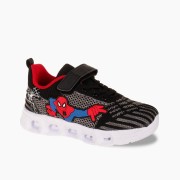 Αθλητικά για αγόρι spiderman με κούμπωμα velcro και φωτάκια στη σόλα ΜΑΥΡΟ/ΓΚΡΙ Αθλητικά για αγόρι spiderman με κούμπωμα velcro και φωτάκια στη σόλα ΜΑΥΡΟ/ΓΚΡΙ