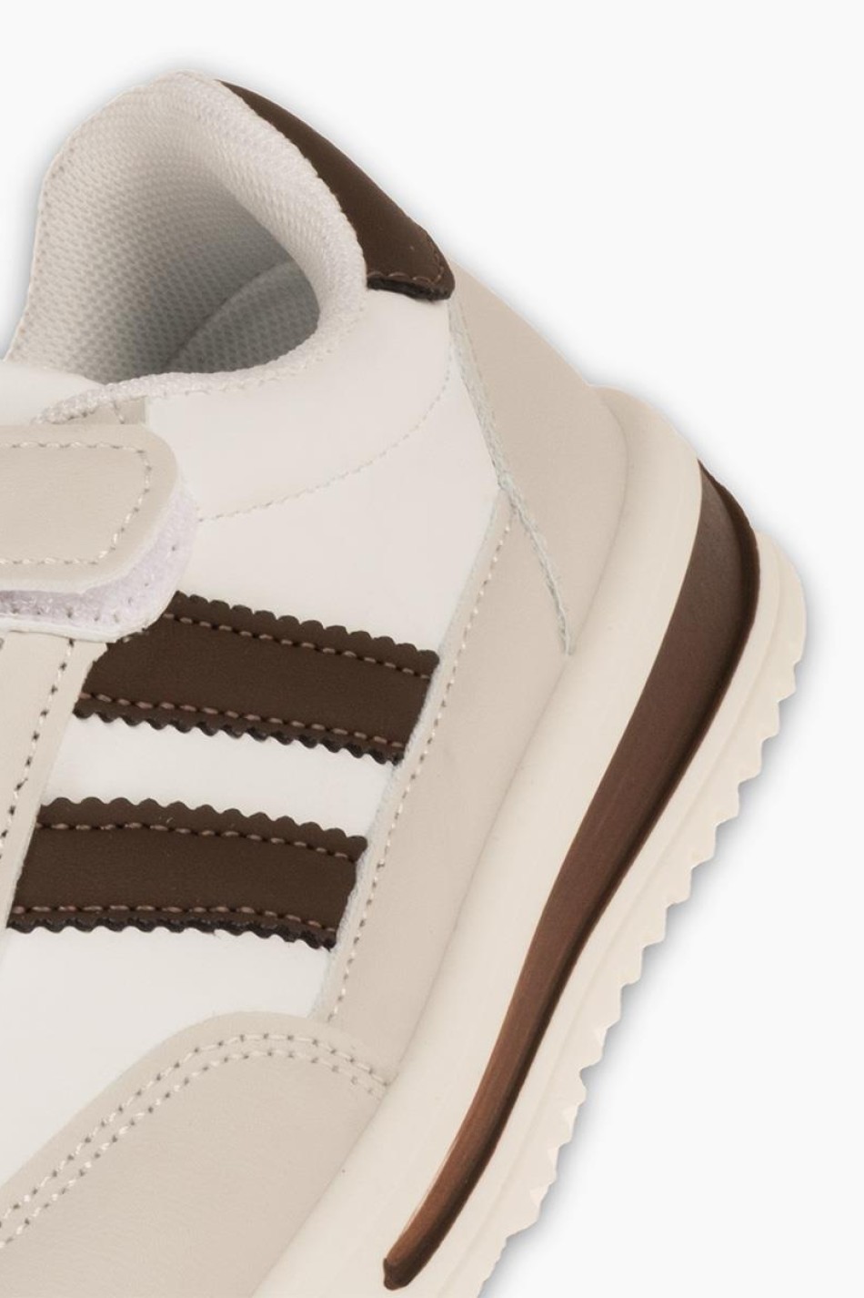 Sneakers για αγόρια με velcro και διπλή ρίγα στο πλάι ΓΚΡΙ Sneakers για αγόρια με velcro και διπλή ρίγα στο πλάι ΓΚΡΙ