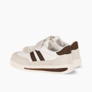 Sneakers για αγόρια με velcro και διπλή ρίγα στο πλάι ΓΚΡΙ Sneakers για αγόρια με velcro και διπλή ρίγα στο πλάι ΓΚΡΙ