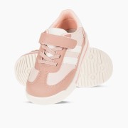 Sneakers για κορίτσια με velcro και ελαστικά κορδόνια ΡΟΖ Sneakers για κορίτσια με velcro και ελαστικά κορδόνια ΡΟΖ