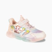 Sneakers για κορίτσι με χρώματα rainbow και διακοσμητικό σχέδιο ΡΟΖ Sneakers για κορίτσι με χρώματα rainbow και διακοσμητικό σχέδιο ΡΟΖ