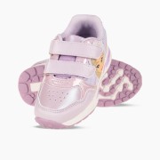 Sneaker για κορίτσια με κούπωμα velcro και σχέδιο πριγκίπισσα ΜΩΒ Sneaker για κορίτσια με κούπωμα velcro και σχέδιο πριγκίπισσα ΜΩΒ