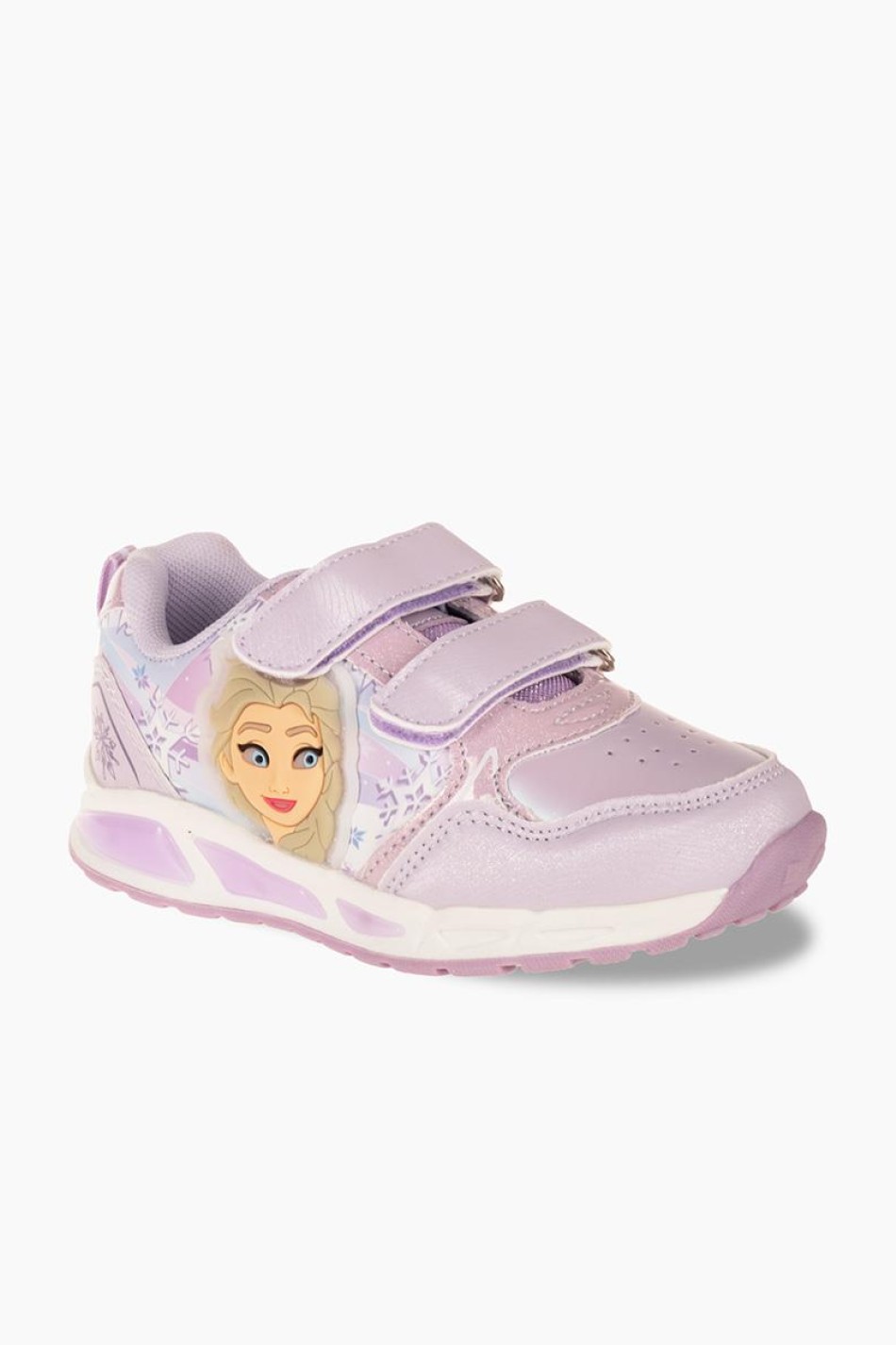 Sneaker για κορίτσια με κούπωμα velcro και σχέδιο πριγκίπισσα ΜΩΒ Sneaker για κορίτσια με κούπωμα velcro και σχέδιο πριγκίπισσα ΜΩΒ