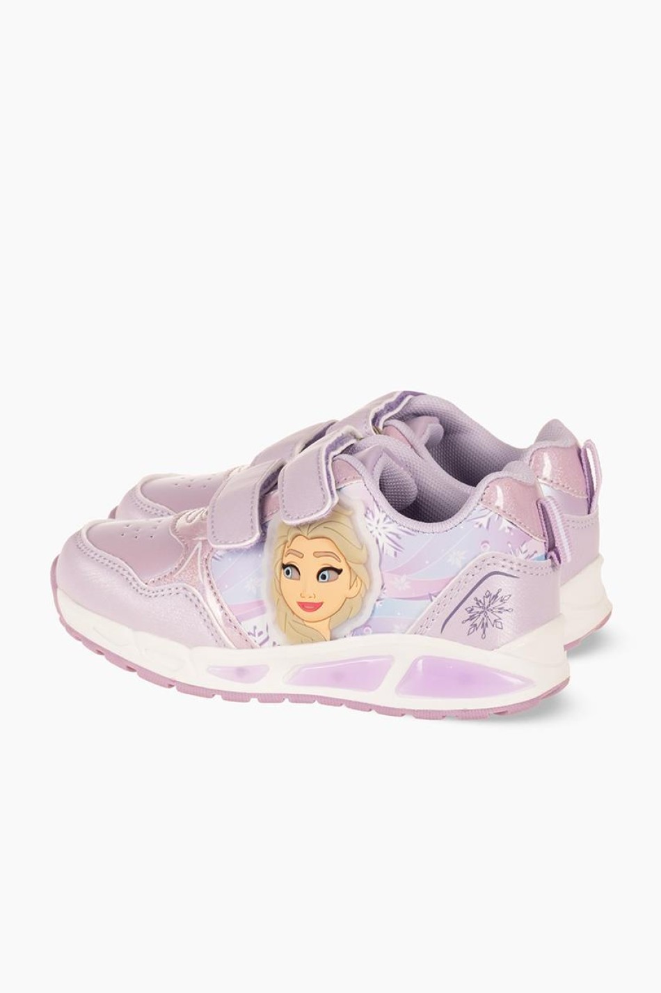 Sneaker για κορίτσια με κούπωμα velcro και σχέδιο πριγκίπισσα ΜΩΒ Sneaker για κορίτσια με κούπωμα velcro και σχέδιο πριγκίπισσα ΜΩΒ