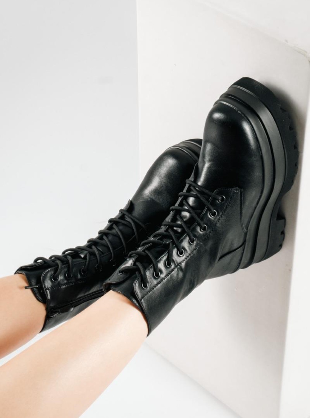 Αρβυλάκια δίσολα με chunky σόλα ΜΑΥΡΟ Αρβυλάκια δίσολα με chunky σόλα ΜΑΥΡΟ