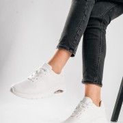 Sneaker με αδιάβροχο ύφασμα και αερόσολα ΑΣΠΡΟ