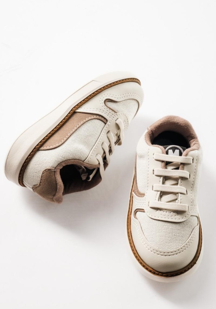MOLEKINHO slip-on sneakers για αγόρια με ελαστικά κορδόνια ΜΠΕΖ
