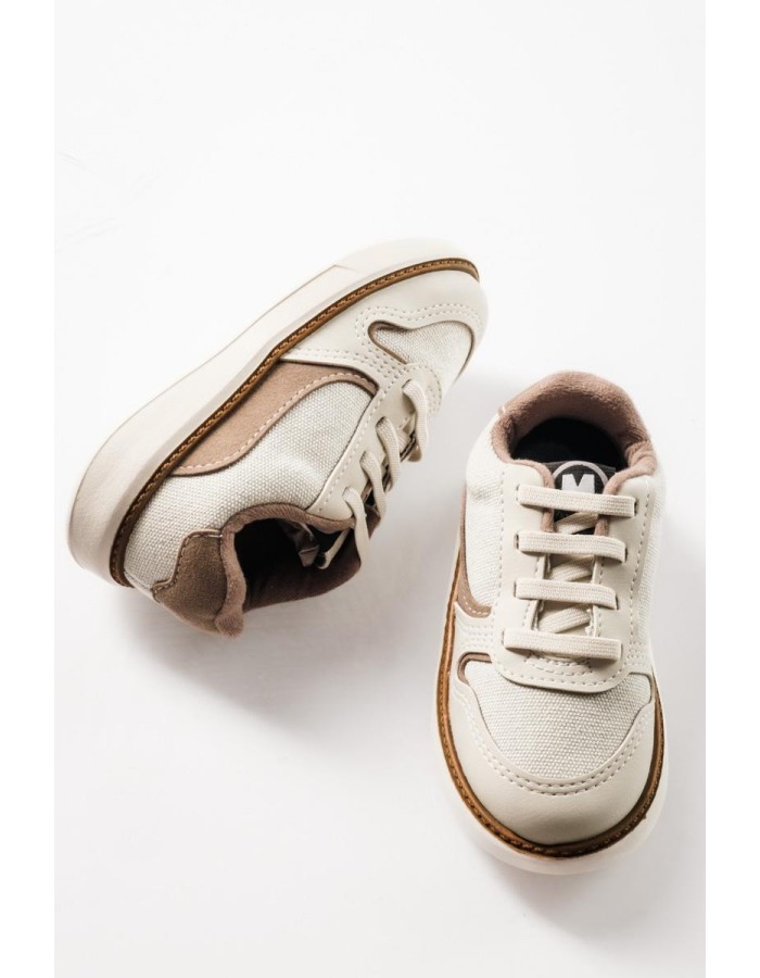 MOLEKINHO slip-on sneakers για αγόρια με ελαστικά κορδόνια ΜΠΕΖ