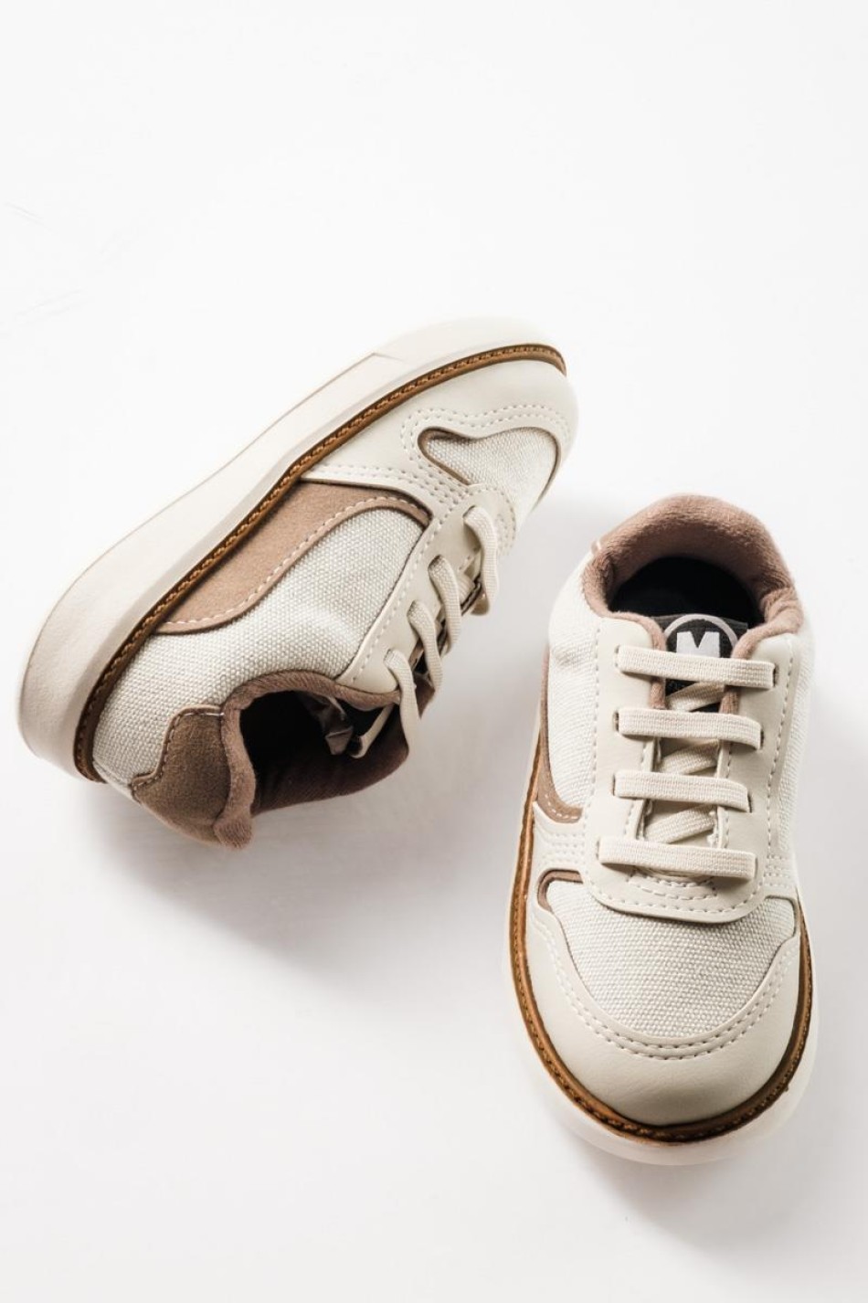 MOLEKINHO slip-on sneakers για αγόρια με ελαστικά κορδόνια ΜΠΕΖ