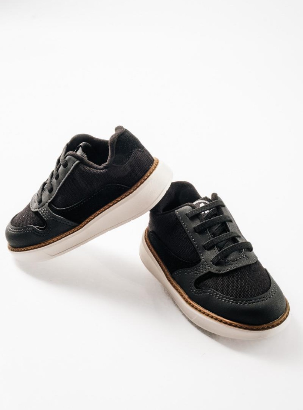 MOLEKINHO slip-on sneakers για αγόρια με ελαστικά κορδόνια ΜΑΥΡΟ MOLEKINHO slip-on sneakers για αγόρια με ελαστικά κορδόνια ΜΑΥΡΟ