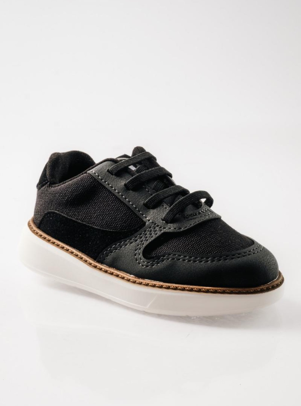 MOLEKINHO slip-on sneakers για αγόρια με ελαστικά κορδόνια ΜΑΥΡΟ MOLEKINHO slip-on sneakers για αγόρια με ελαστικά κορδόνια ΜΑΥΡΟ