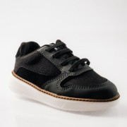 MOLEKINHO slip-on sneakers για αγόρια με ελαστικά κορδόνια ΜΑΥΡΟ MOLEKINHO slip-on sneakers για αγόρια με ελαστικά κορδόνια ΜΑΥΡΟ