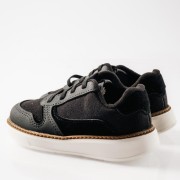 MOLEKINHO slip-on sneakers για αγόρια με ελαστικά κορδόνια ΜΑΥΡΟ MOLEKINHO slip-on sneakers για αγόρια με ελαστικά κορδόνια ΜΑΥΡΟ