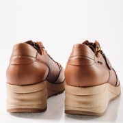 RAGAZZA Sneaker πλατφόρμα με κορδόνια και πλαϊνό φερμουάρ ΤΑΜΠΑ